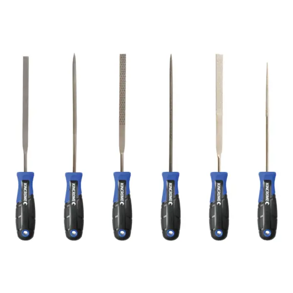 KINCROME-Mini File Set 100Mm 6 Piece-K6400 Kincrome-Mini File Set 100Mm 6 Piece-K6400: Mini File Set 100Mm 6 Piece