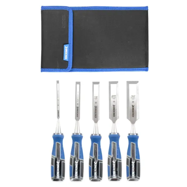 KINCROME-Wood Chisel Set 5Pce-K9212 Kincrome-Wood Chisel Set 5Pce-K9212: Wood Chisel Set 5Pce