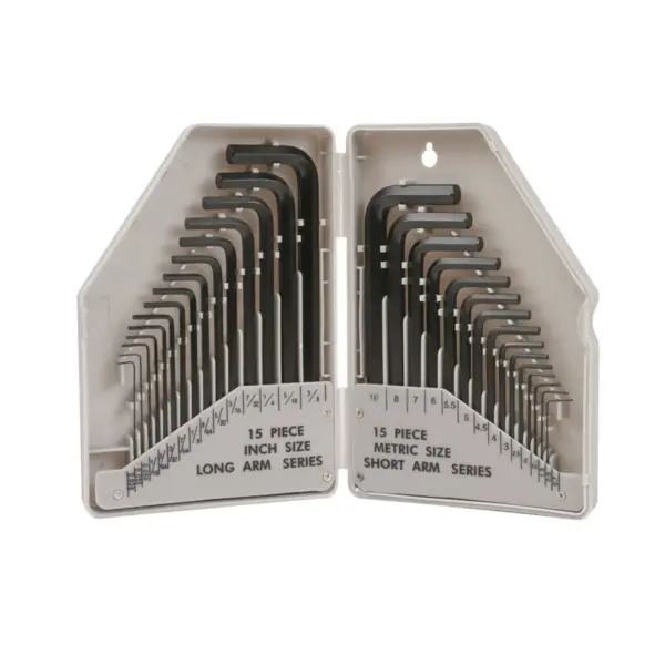Supatool-30 Pce Hex Key Wrench Set-S5030: 30 Pce Hex Key Wrench Set