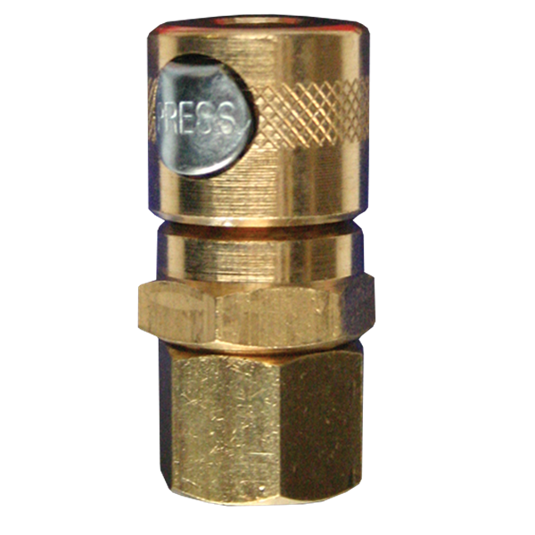 Scorpion-A105-1C: Jamec Style 1/4'' Female Thread Coupler Air Fitting
