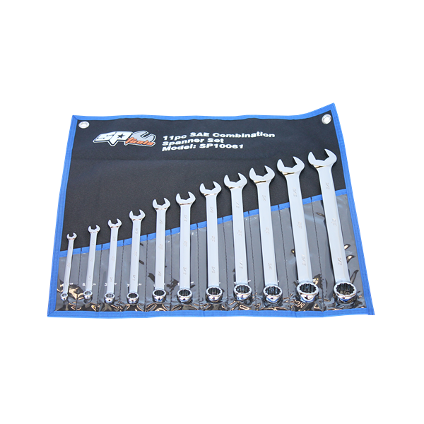 Sp Tools-Sp10061: 11Pc Sae Roe Spanner Set