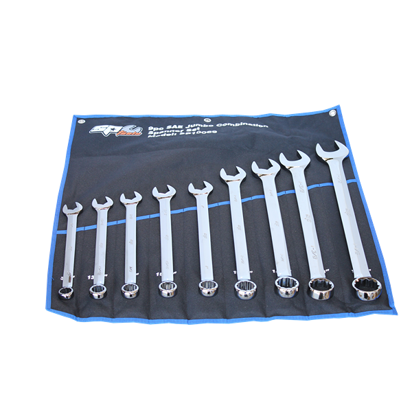 SP TOOLS-SP10069 Sp Tools-Sp10069: 9Pc Sae Roe Jumbo Spanner Set