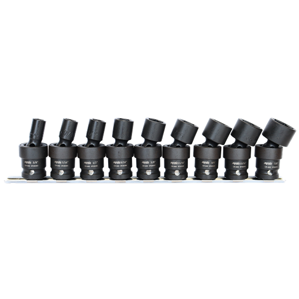Sp Tools-Sp20366: Features: Flat Drive Technology Offers Maximum Contact And Grip Smooth Swivel Action With A 30° Flex And Makes These Impact Sockets Ideal For Working In Tight; Confined Areas Trade Tough - Suitable For Use With Pneumatic And Electric/Cordless Impact Wrenches Premium Quality; High Strength Chrome Molybdenum Steel (Cr-Mo) For Extreme Durability Manufactured To Din Standards Lifetime Warranty