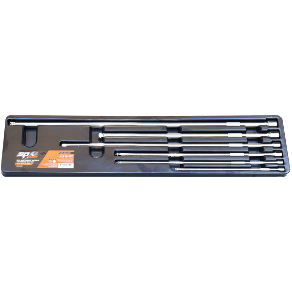 Sp Tools-Sp20987: 6Pc Multi-Drive Wobble Extension Bar Set