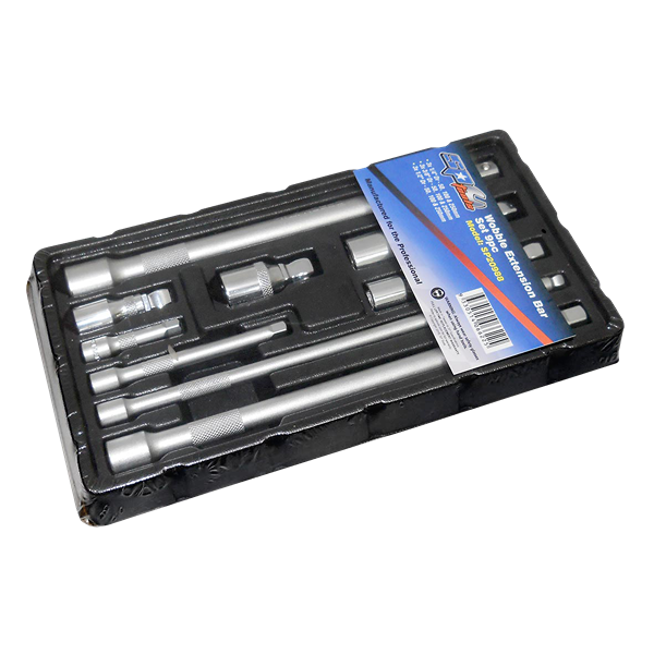 Sp Tools-Sp20988: 9Pc Wobble Bar Extension Set
