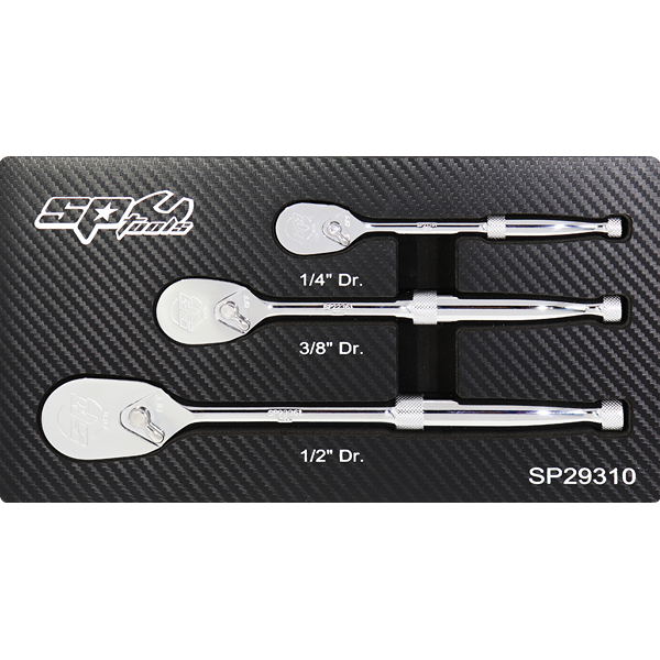 SP TOOLS-SP29310 Sp Tools-Sp29310: Sets Icludes 1/4; 3/8 And 1/2 Drive Ratchets