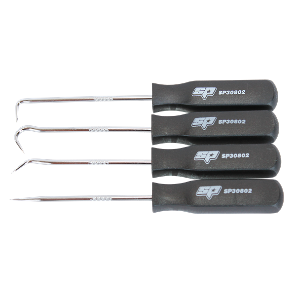 SP TOOLS-SP30802 Sp Tools-Sp30802: 4Pc Hook & Pick Set