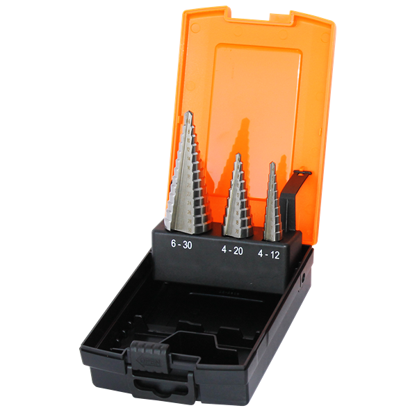 SP TOOLS-SP31398 Sp Tools-Sp31398: 3Pc Metric Step Drill Set