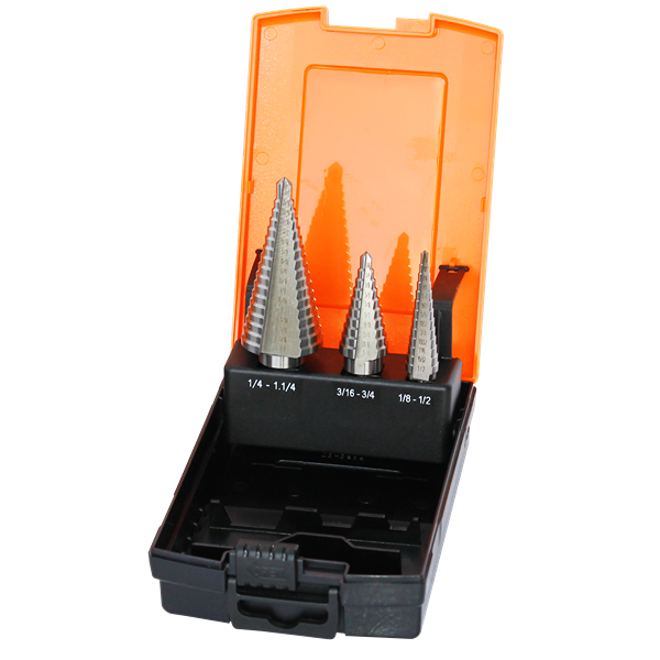 Sp Tools-Sp31399: 3Pc Sae Step Drill Set
