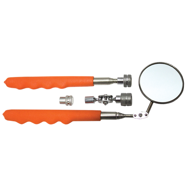 SP TOOLS-SP31490 Sp Tools-Sp31490: 4Pc Telescopic Inspection Mirror & Pick Up Tool Set