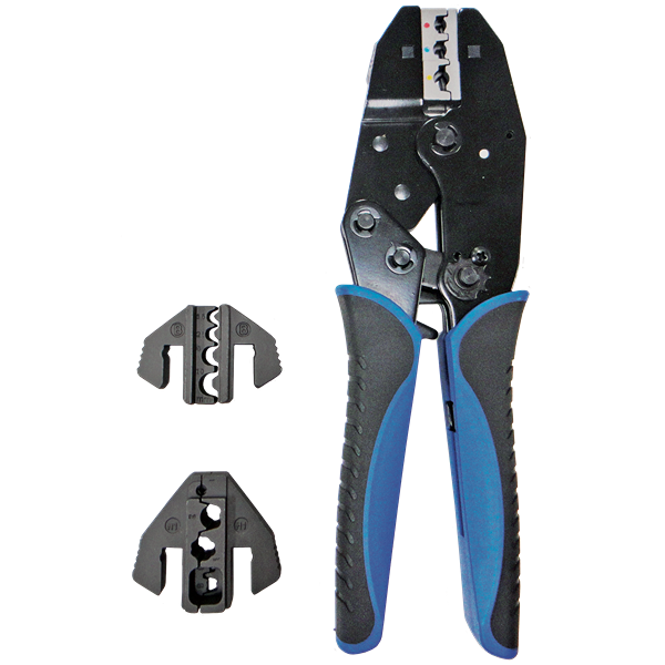 SP TOOLS-SP32287 Sp Tools-Sp32287: 5Pc Quick Change Ratchet Crimper Kit