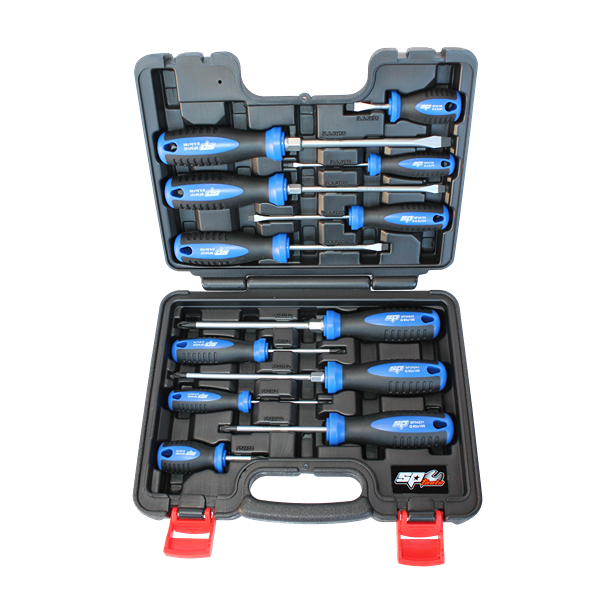 Sp Tools-Sp34012: 12Pc Screwdriver Set In X-Case