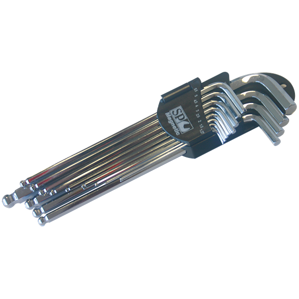 SP TOOLS-SP34522 Sp Tools-Sp34522: 13Pc Ball Point Hex Key Wrench Set Sae