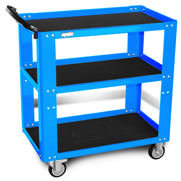 Sp Tools-Sp40019Bl: 3 Shelf Professional Service Trolley (870W X 475D X 848H)