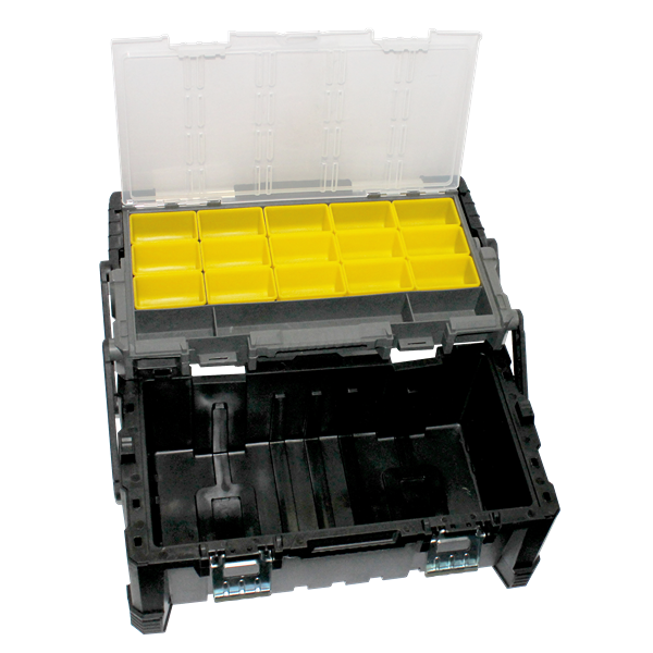 Sp Tools-Sp40379: Heavy Duty Storage Cases Large Size 565Mm X 315Mm X 246Mm Ideal For Storing & Carrying Larger Tools As Well As Organizing Small Parts & Accessories - Nuts; Bolts; Nails; Screws; Staples Etc
