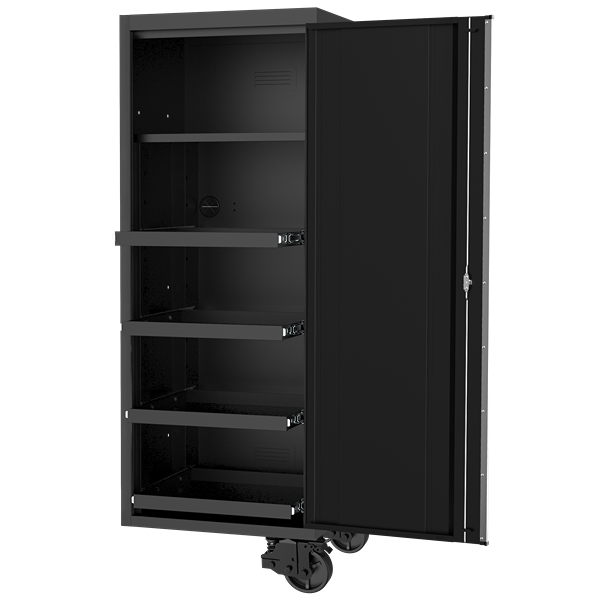 Sp Tools-Sp44880: Side Cabinet - 4 Roller Shelves & 1 Fixed 508(W) X 622(D) X 1954(H)