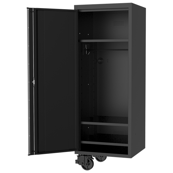 Sp Tools-Sp44885: Side Cabinet - Clothes Rail & 3 Fixed Shelves 508(W) X 622(D) X 1954(H)