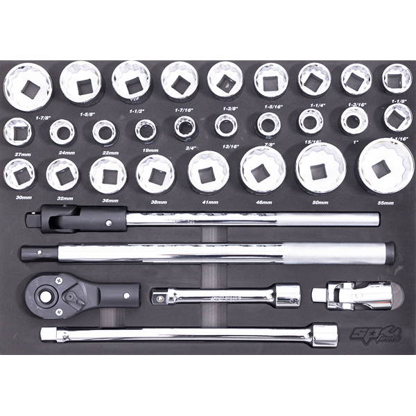 Sp Tools-Sp50000: 3/4Dr 12Pt Sockets & Accessories