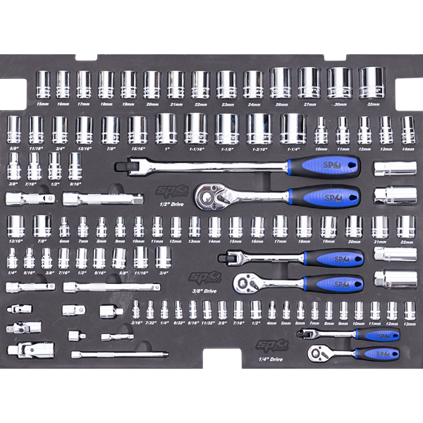 Sp Tools-Sp50005: 1/4Dr Sockets & Accessories