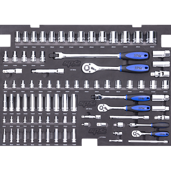 Sp Tools-Sp50010: 1/4Dr Sockets & Accessories