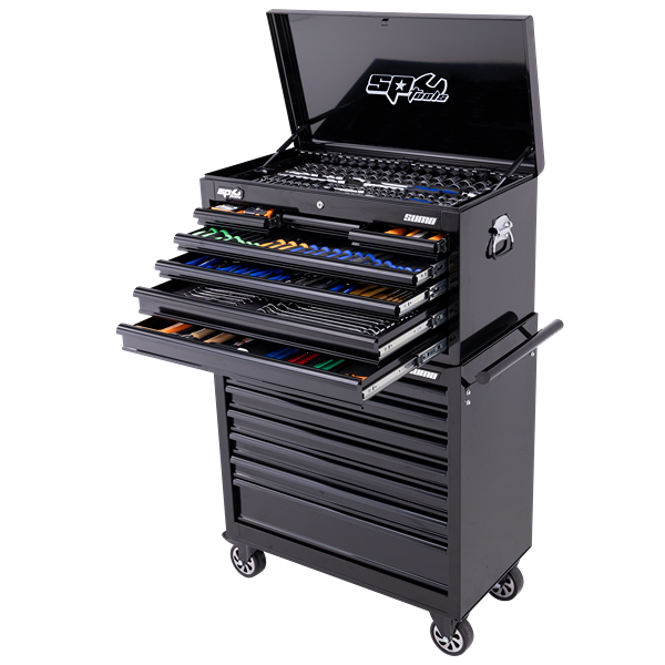Sp Tools-Sp50175: 417Pc Metric/Sae Sumo Series Tool Kit (Black) 1390 (H) X 460 (D) X 955 (W)