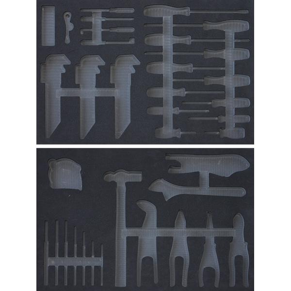 Sp Tools-Sp59102D: Eva Hi-Density Foam Storage Inserts Cut To Shadow Your Tools. Offers Extra Protection For Your Sp Tools. Keeps Your Tool Kit Organised For Rapid Tool Location And Instant Use Easy Identification Of Missing Tools Note: This Eva Foam Tray Does Not Include Tools