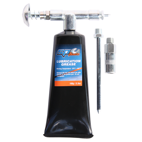 SP TOOLS-SP65104 Sp Tools-Sp65104: Mini Grease Gun Set Inc Tube Of Grease 90 Degree Swivel To Access Filters In Confined Areas