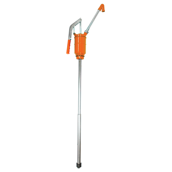 Sp Tools-Sp65170: Lever Action 200Ltr Drum Pump Specifications: Flow: 400Ml Per Strokemounting: 2 Inch Mnpt Bung Adapter Inlet: 7/8 Inch O.D. Outlet: 3/4 Inch Height-Angle & Normal Curved Maximum Fluid Viscosity: 4000 Ssu Features: Used For Dispensing Or Transferring Non-Corrosive And Petroleum Based Fluids; Such As Diesel; Kerosene; Transmission Fluid; Machine Oil; Lube Oil; Fuel Oil; Anti-Freeze; Etc. Ideal For Heavy-Duty Use In Industrial; Automotive And Agricultural Applications. Self-Priming Unit. Do Not Use With Organic Solvents; Alkalis; Acids And Water-Based Fluids.