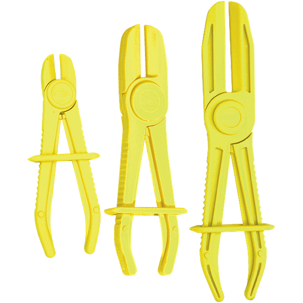 SP TOOLS-SP70713 Sp Tools-Sp70713: 3Pc Line Clamp Set Covers Sizes: 3Mm - 57Mm