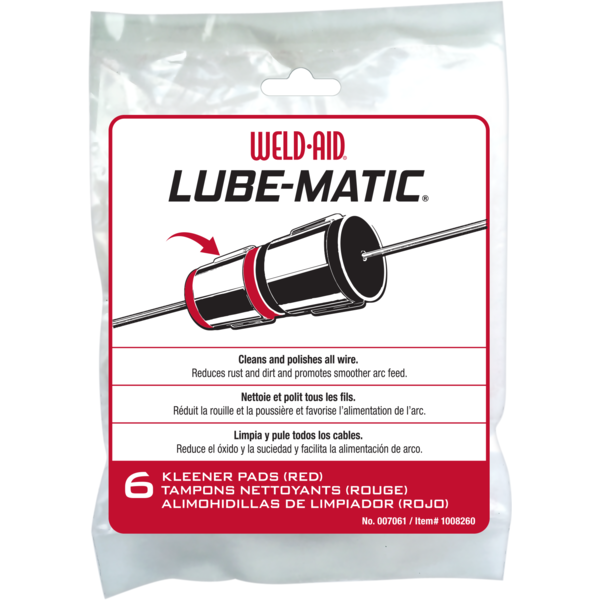 CRC-17061: Red Kleener Pads Are Effective For All Wire Types. Reduces Burnback By Up To 50%.