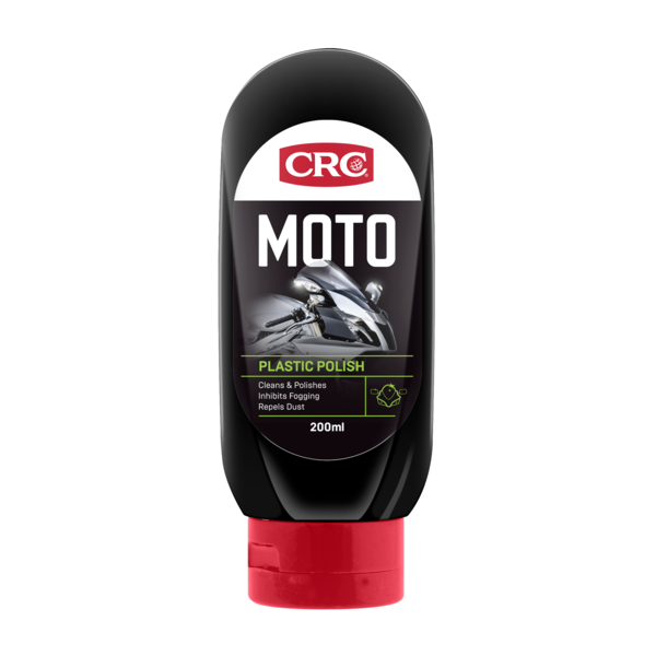 CRC-1752430: Crc Moto Plastic Polish Restores Lustre And Shine To Plastic Surfaces While Removing Discolouration