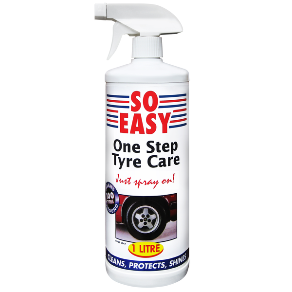CRC-5047: So Easy One Step Tyre Care Penetrates The Rubber Tyre Wall And Dries To A Clear Protective Film. No Rinsing