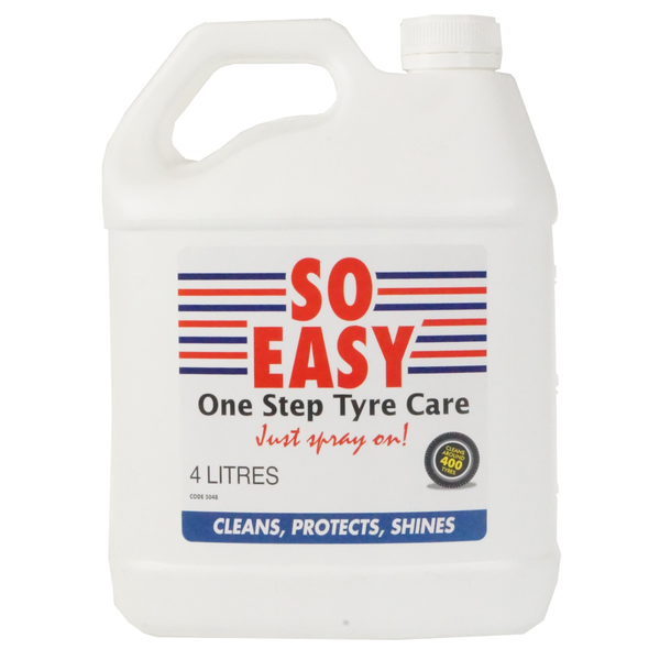 CRC-5048: So Easy One Step Tyre Care Penetrates The Rubber Tyre Wall And Dries To A Clear Protective Film. No Rinsing