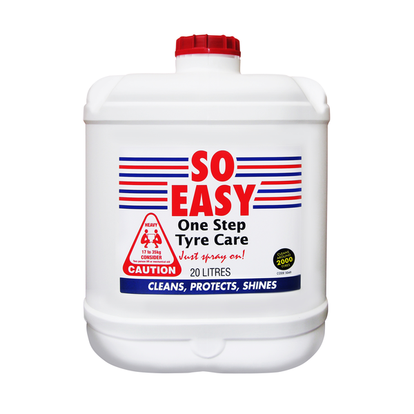 CRC-5049: So Easy One Step Tyre Care Penetrates The Rubber Tyre Wall And Dries To A Clear Protective Film. No Rinsing