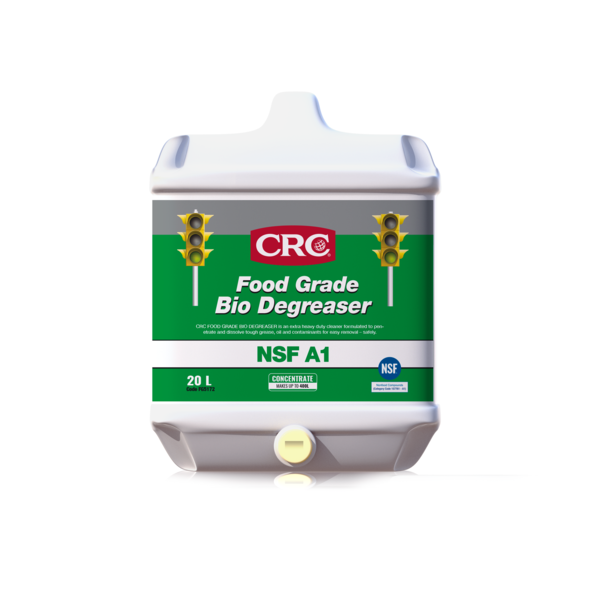CRC-FG05172: Crc Food Grade Bio Degreaser Offers Next-Generation High Performance Cleaning Technology That Is Ph Neutral