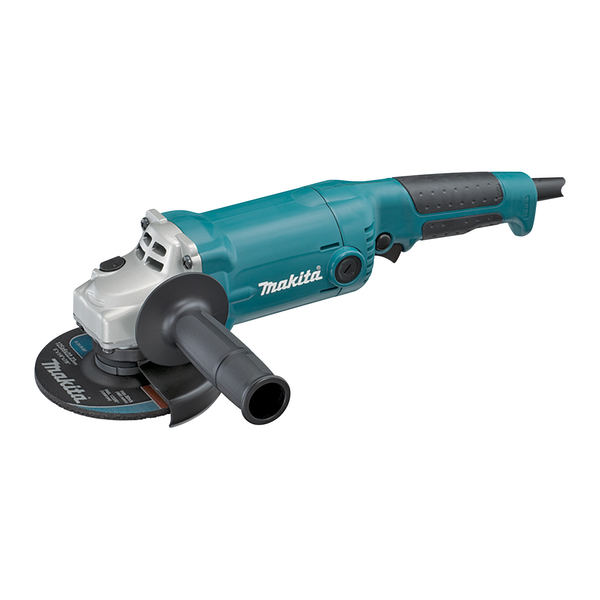 Makita-125Mm (5In) Angle Grinder 1050W-Ga5020X01: Two Stage Trigger For Added Safety Sjs System Absorbs Shock By Accidental Wheel Lock & Protects Gears Powerful 1