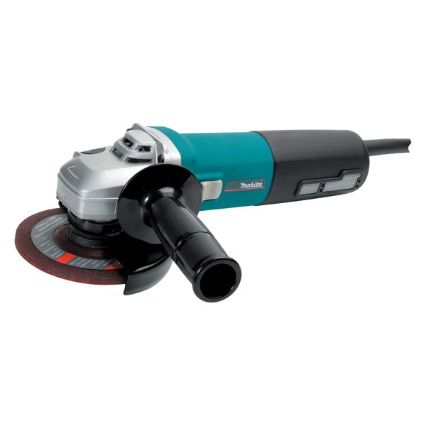 Makita-125Mm (5In) Angle Grinder 1400W-9565Cn: Slide Switch With Deadman Function Sjs System Absorbs Shock By Accidental Wheel Lock & Protects Gearshigh Performance 1