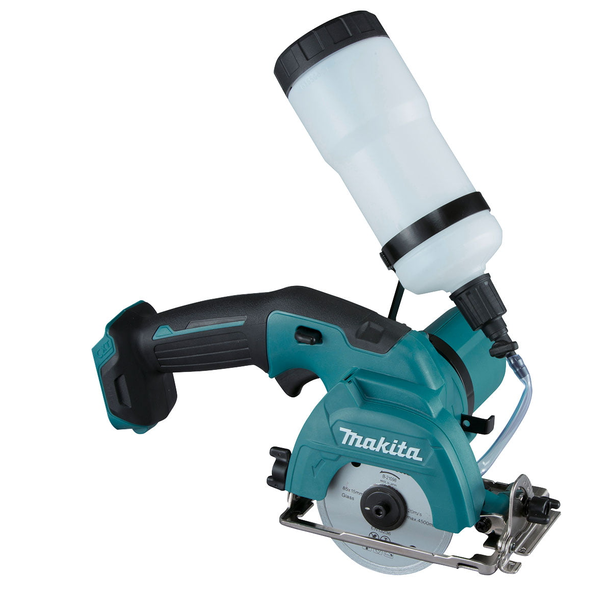 MAKITA-12V Max 85Mm Mobile Diamond Cutter-CC301DZ Makita-12V Max 85Mm Mobile Diamond Cutter-Cc301Dz: 25.5Mm Max Cutting Capacity With Bevel Capacity Of 45°500Ml Water Tank Capacity High Performance 1