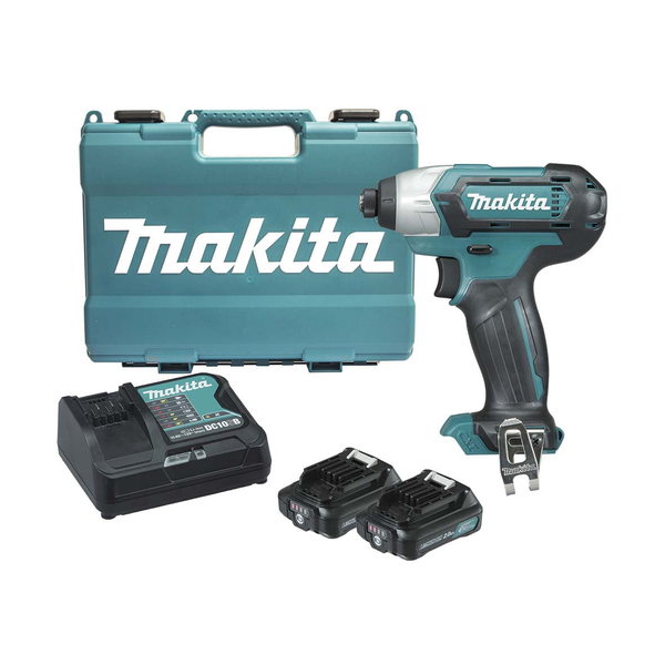 Makita-12V Max Impact Driver Li-Ion-Td110Dsae: Includes 2 X 2.0Ah Fuel Gauge Battery