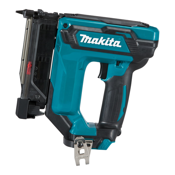 MAKITA-12V Max Mobile Pin Nailer Li-Ion-PT354DZ Makita-12V Max Mobile Pin Nailer Li-Ion-Pt354Dz: Accepts Pin Lengths From 15-35Mm Bump Fire Nailing While The Trigger Is Pressed Powerful Spring Drive Mechanism For Smooth Performance Up To 1000+ Shots On A Fully Charged 1.5Ah Battery Anti Dry Fire