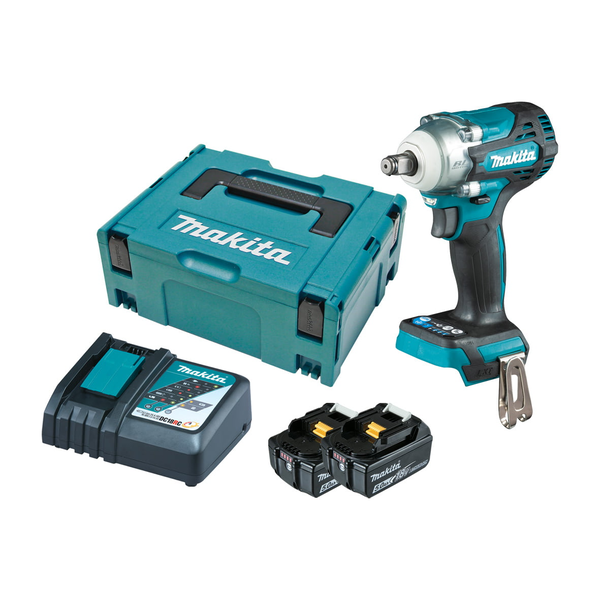 Makita-18V Bl 1/2In Impact Wrench Kit (Lf)-Dtw300Rtj: