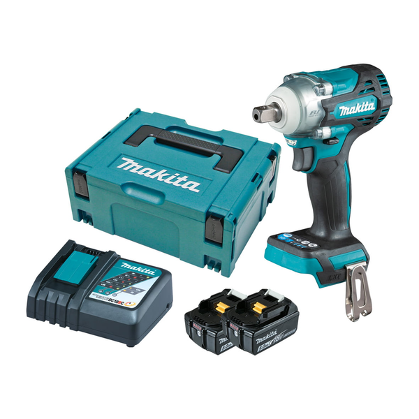 Makita-18V Bl 1/2In Impact Wrench Kit (Lf)-Dtw301Rtj: