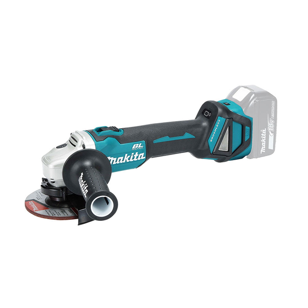 MAKITA-18V Bl Aws 125Mm Angle Grinder-DGA512ZU Makita-18V Bl Aws 125Mm Angle Grinder-Dga512Zu: Kickback Detection