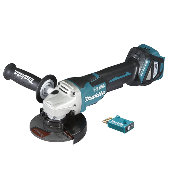 MAKITA-18V Bl Aws 125Mm Angle Grinder-DGA518ZU Makita-18V Bl Aws 125Mm Angle Grinder-Dga518Zu: Electronic Brake