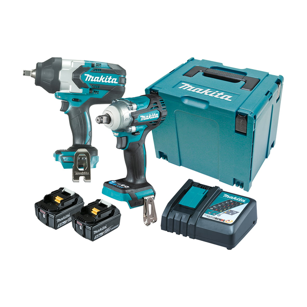 MAKITA-18V Brushless 2 Piece Combo Kit (L)-DLX2371TJ Makita-18V Brushless 2 Piece Combo Kit (L)-Dlx2371Tj: