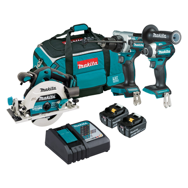 MAKITA-18V Brushless 3Pc Combo Kit-DLX3169TX1 Makita-18V Brushless 3Pc Combo Kit-Dlx3169Tx1: