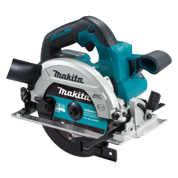 MAKITA-18V Brushless Circular Saw 165Mm Li-Ion-DHS660Z Makita-18V Brushless Circular Saw 165Mm Li-Ion-Dhs660Z: Max Cut Capacity Of 57Mm With Up To 50O Bevel Capacity Automatic Torque Drive Increases Torque To Power Through Any Cuthigh Cutting Performance With Up To 5