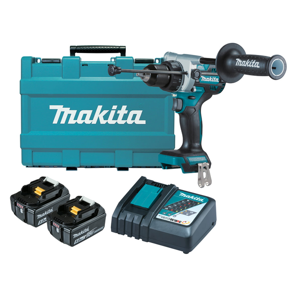Makita-18V Brushless Hammer Driver Drill Kit-Dhp486Rte: