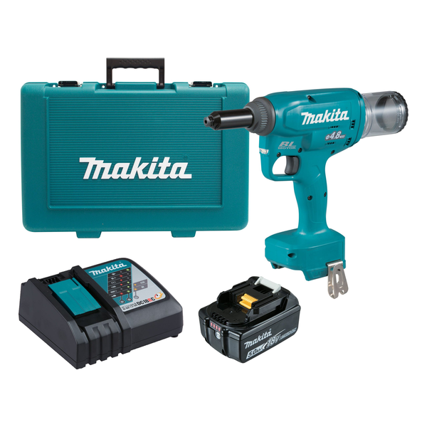 Makita-18V Brushless Riveter Li-Ion Kit (L)-Drv150Rt: