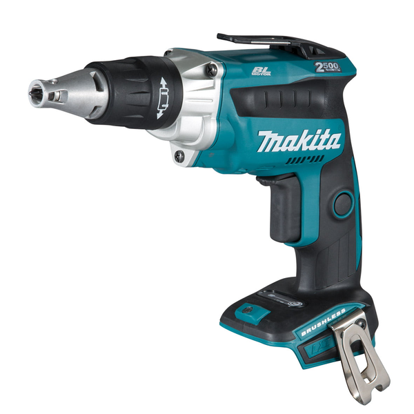 Makita-18V Brushless Screwdriver Li-Ion-Dfs250Z: Push Drive Auto Engages Motor Saving Battery Life Durable Aluminium Gear Housing With Smooth High Durability Clutch 2